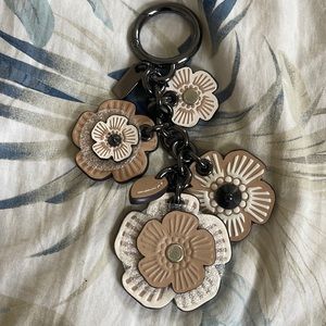 Coach Tea Rose Mix Bag Charm